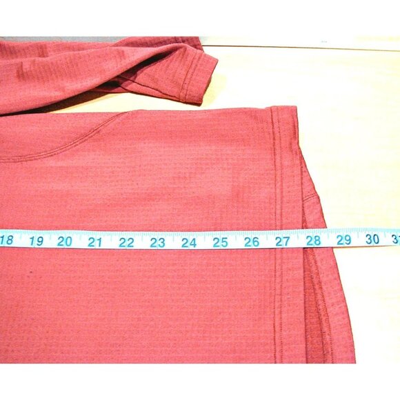 Under Armour Mens 1/4 Zip Pullover Fleece Thermal Sweatshirt Orange Size XL - Picture 8 of 12